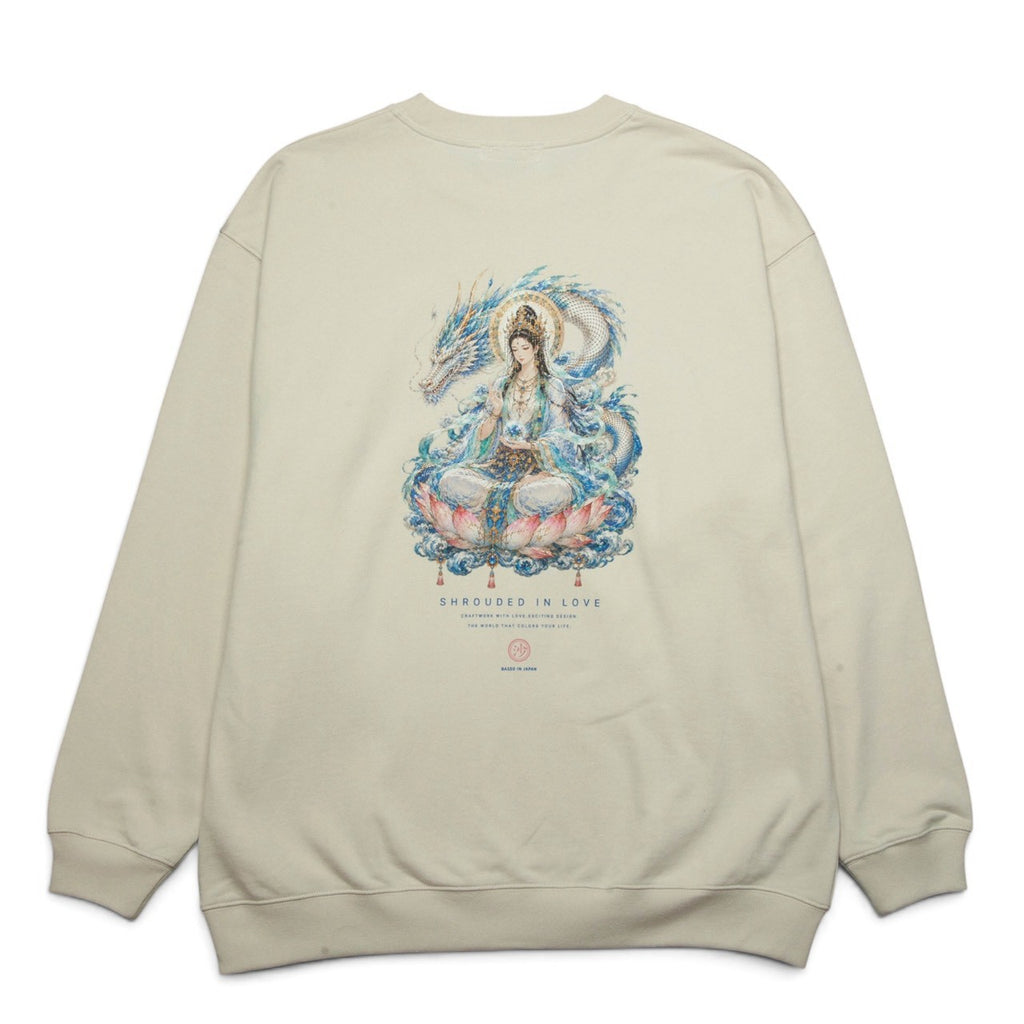 Ryujin Kannon CREW NECK [GREIGE]