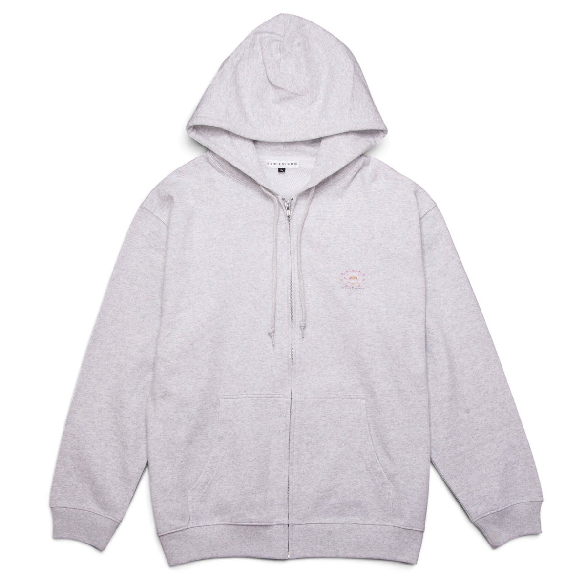 Ryujin Kannon ZIP HOODIE [ASH]