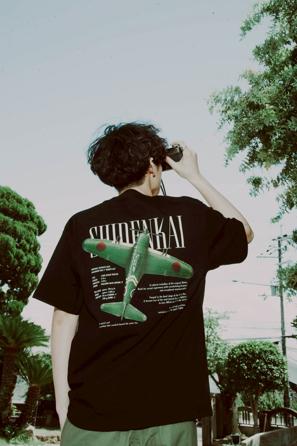 紫電改 TEE [BLACK] オンラインストア限定