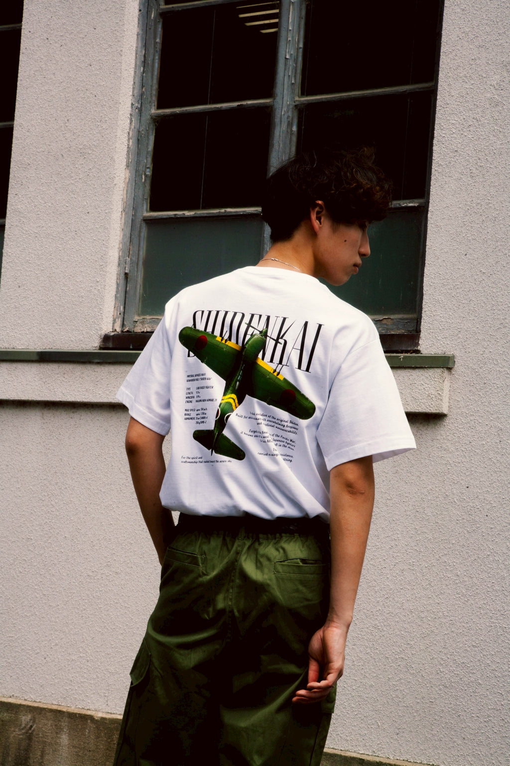 紫電改 TEE [WHITE] オンラインストア限定