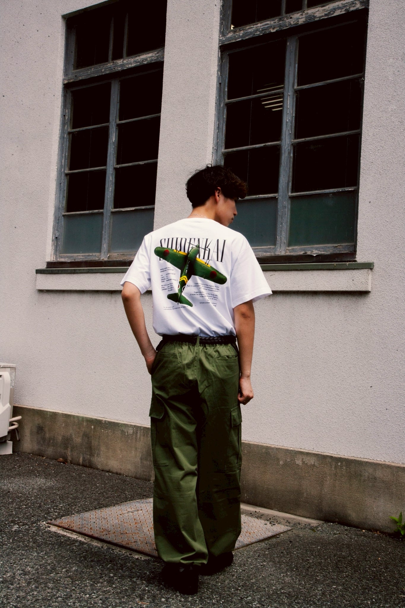 紫電改 TEE [WHITE] オンラインストア限定 – SOW INOUE ONLINE STORE