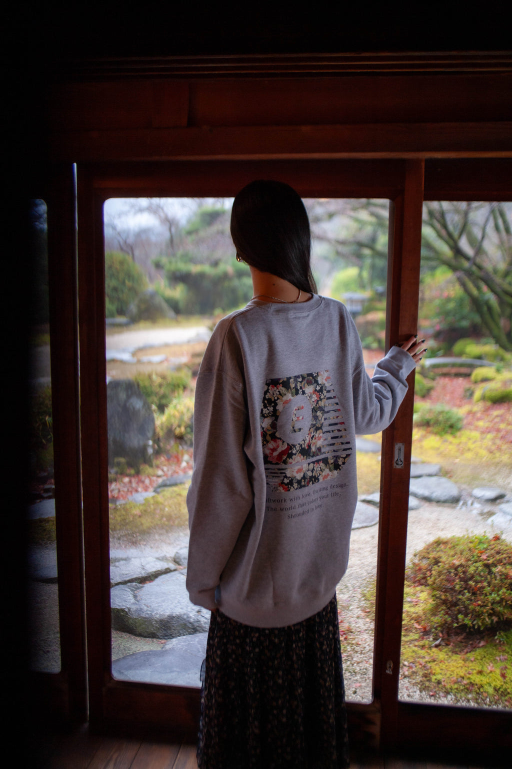 COL ROND FLEURI【FRISSON】