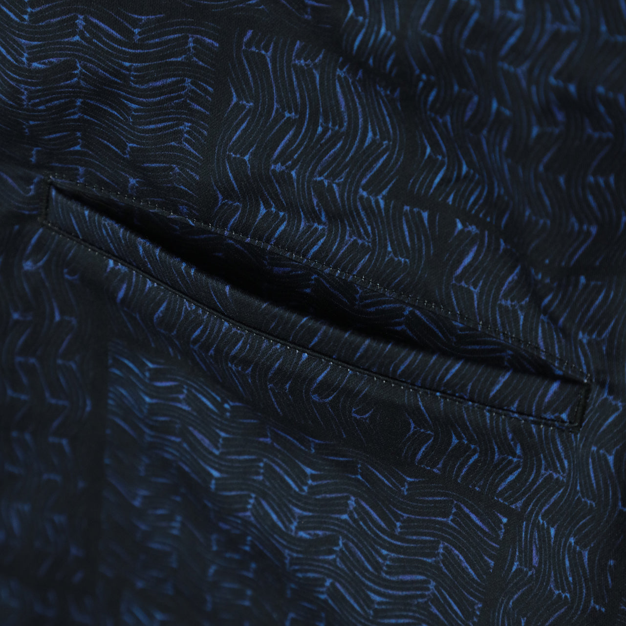 KAWARA TAILORED JACKET [RED/BLUE]