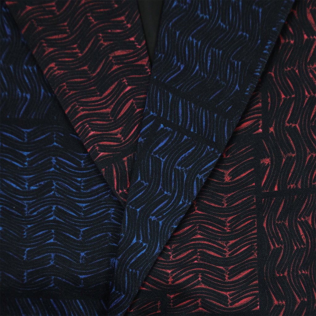 VESTE KAWARA SUR MESURE [ROUGE/BLEU]