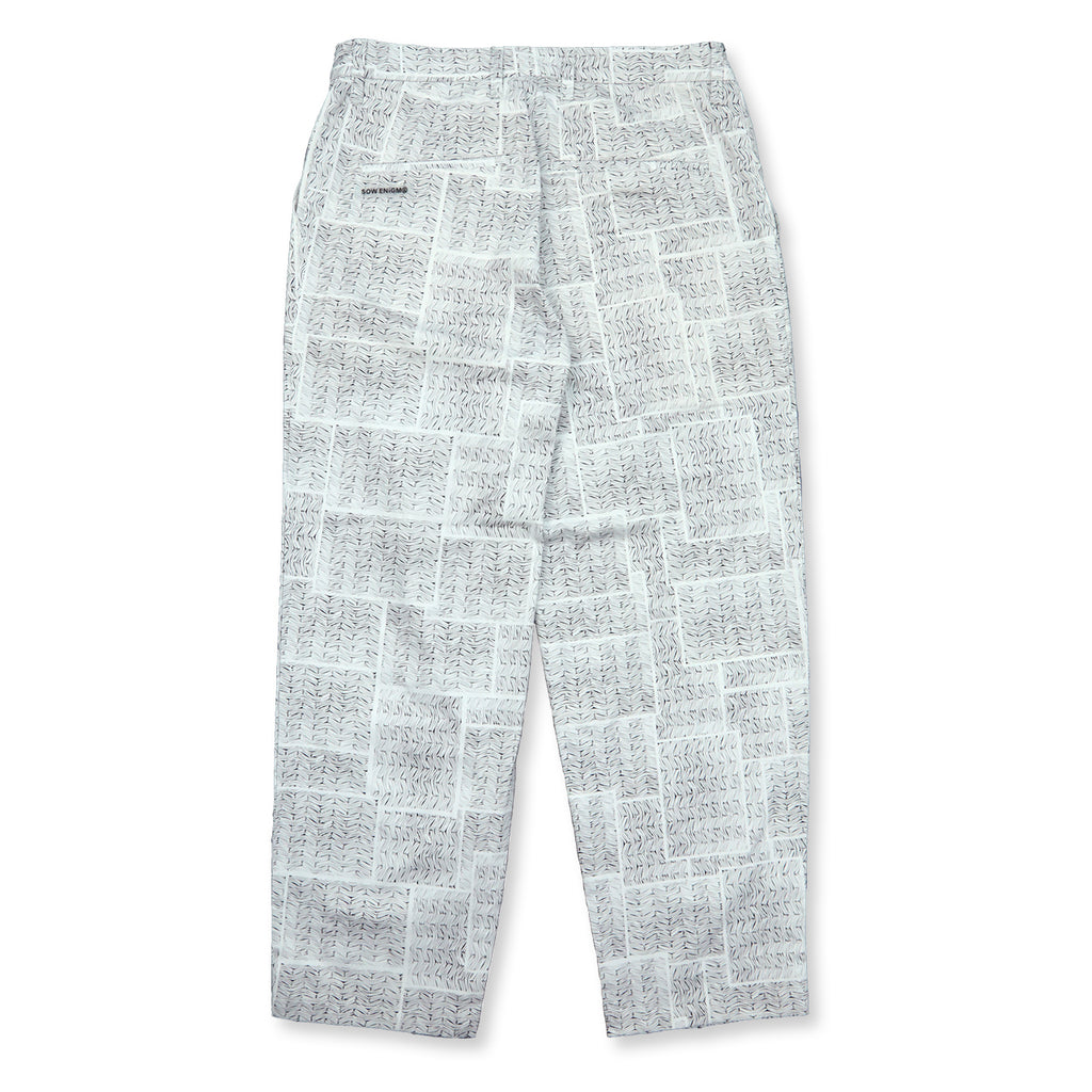 KAWARA TAILORED PANTS【WHITE】