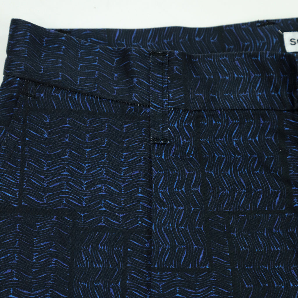 KAWARA TAILORED PANTS【RED/BLUE】