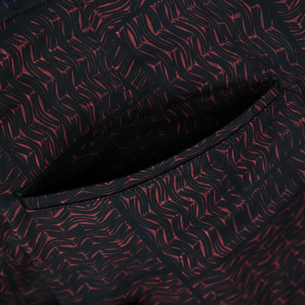 KAWARA TAILORED PANTS【RED/BLUE】