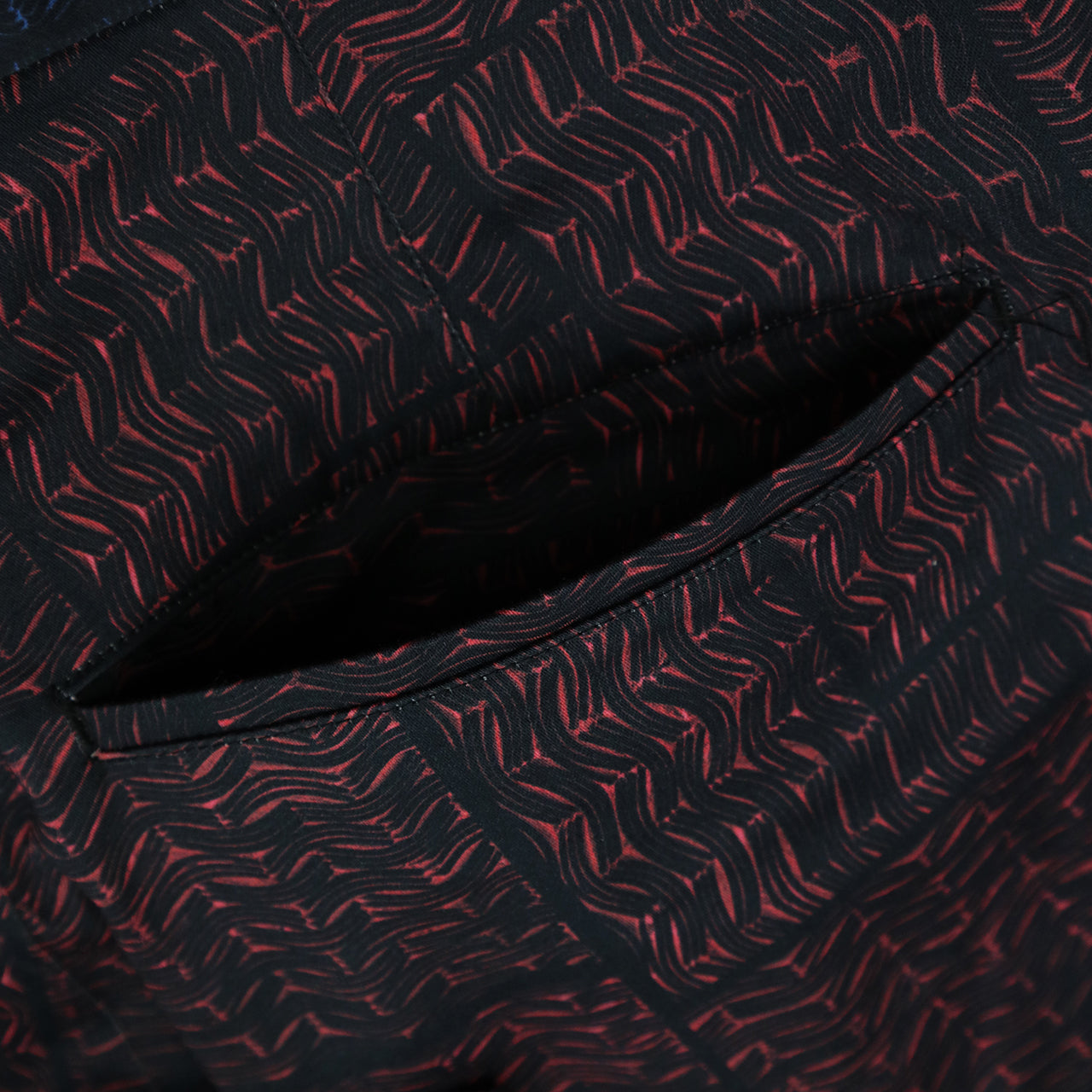 KAWARA TAILORED PANTS【RED/BLUE】