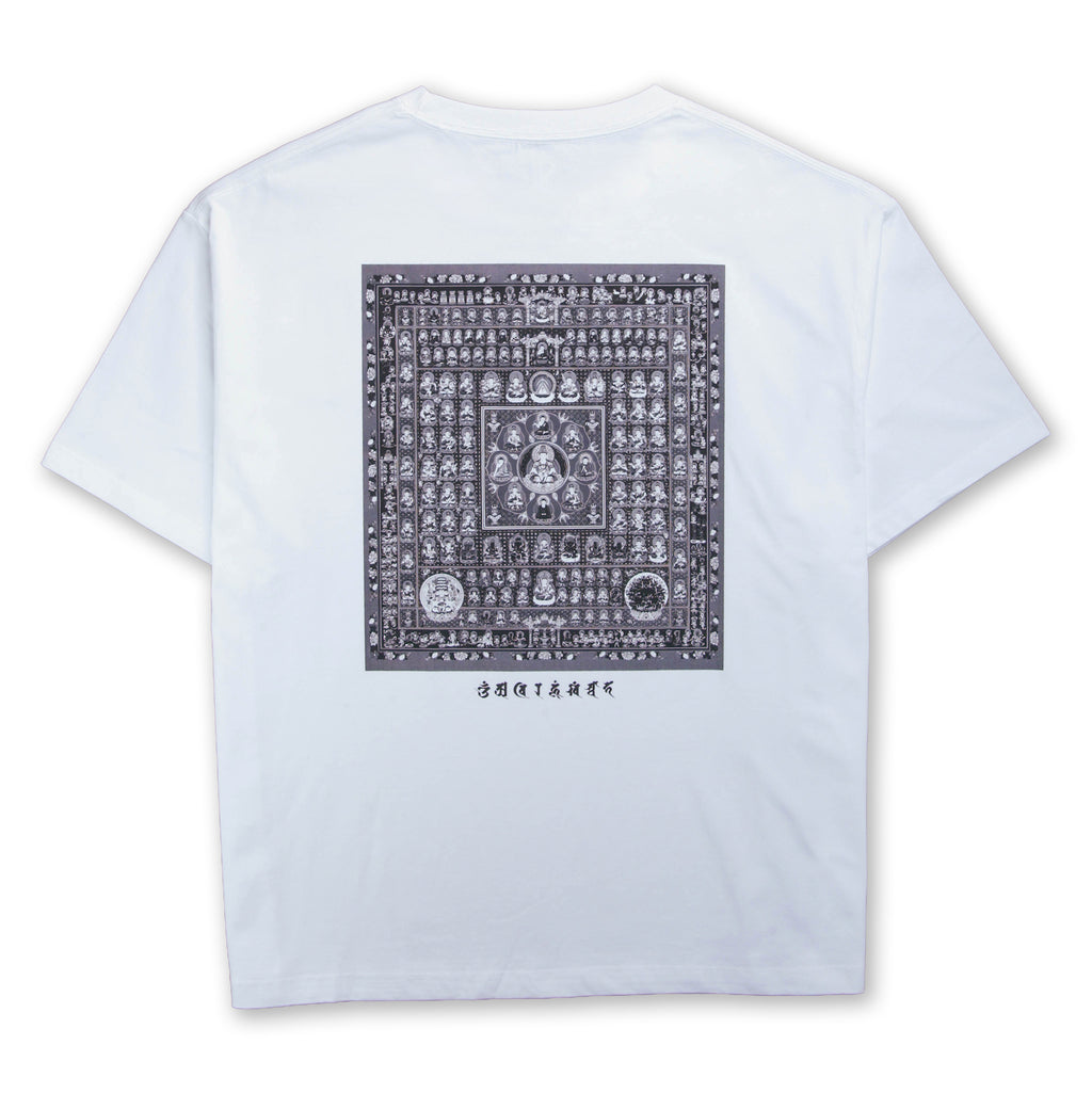 両界曼荼羅TEE #2【胎動界曼荼羅：WHITE】