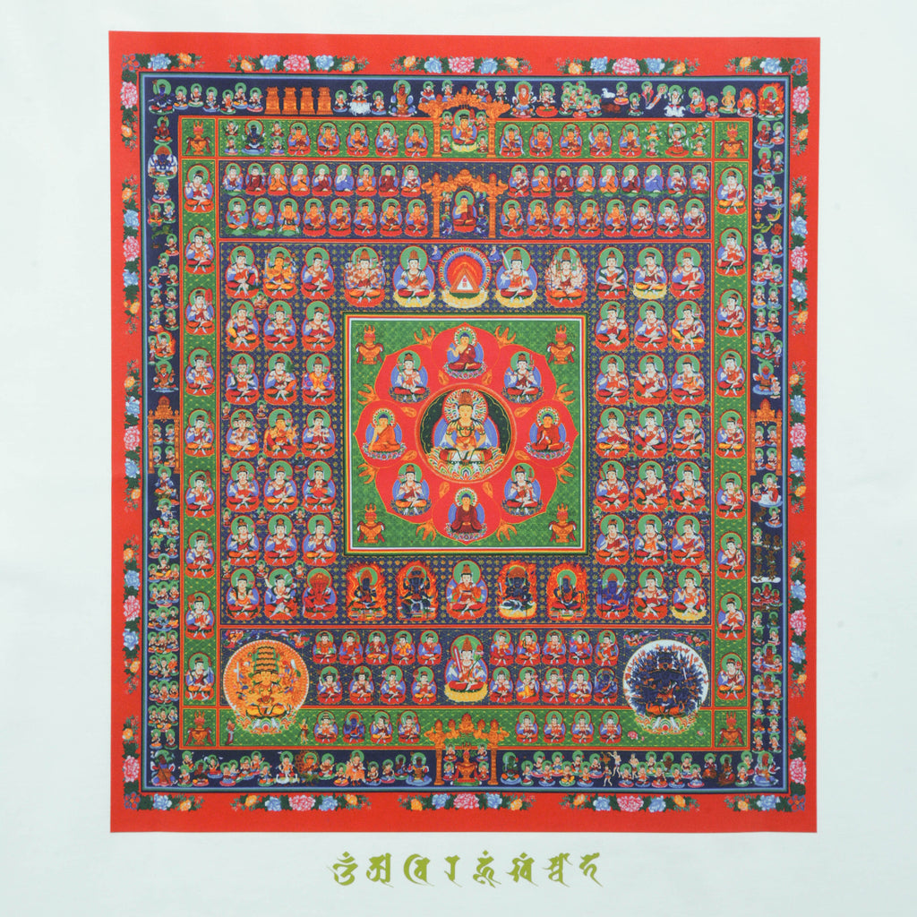 両界曼荼羅TEE 【胎動界曼荼羅：WHITE】オンラインストア限定